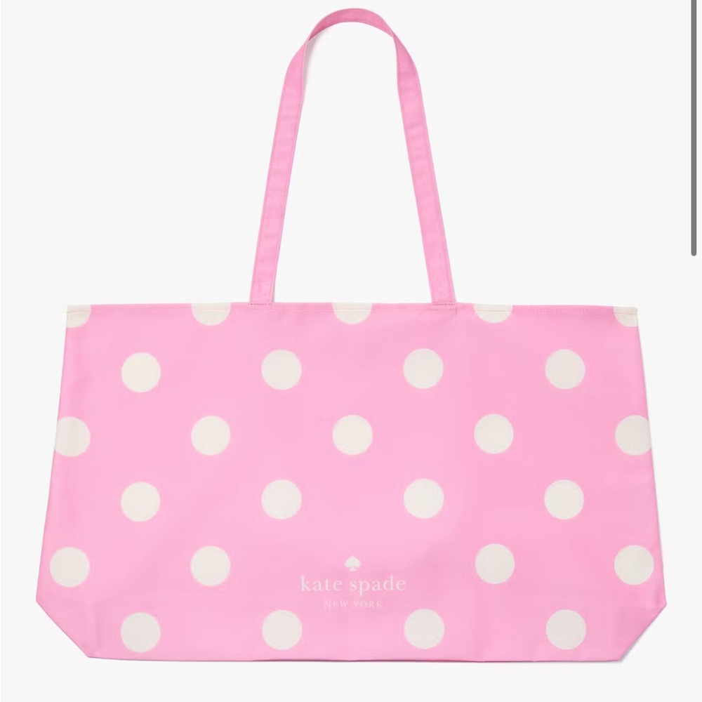 Kate Spade Pink Park Dot Tote